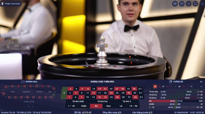 Các Chơi Roulette Tốc Độ